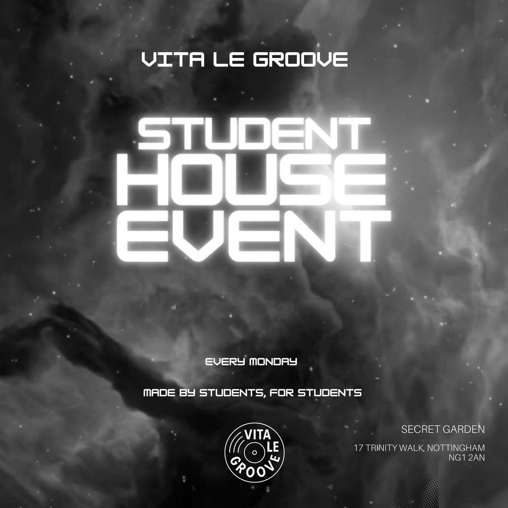 Vita Le Groove - Every Monday at Secret Garden, 6 October | Event in Nottingham | AllEvents