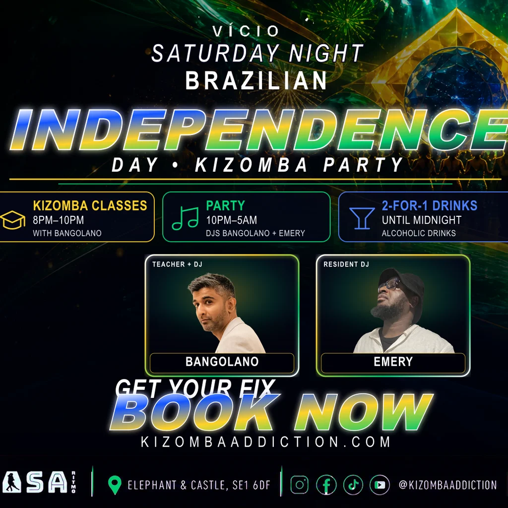 Vício - Brazilian Independence Day Edition | Kizomba Classes