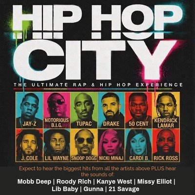 Tickets: Hip Hop City London 2026 |The Ultimate Rap & Hip Hop