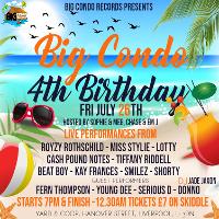 Big Condo Records 4th year birthday party