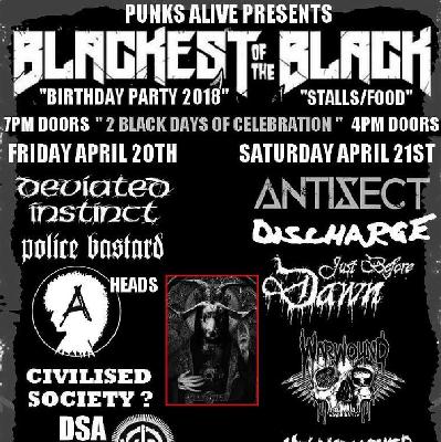 venue punks alive presents 20th anniversary weekender the castle el nath crown flyer