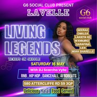 Living Legends at G6 Social Club