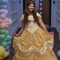 Music and fun with ball gown Belle at Dockworks Waterfront