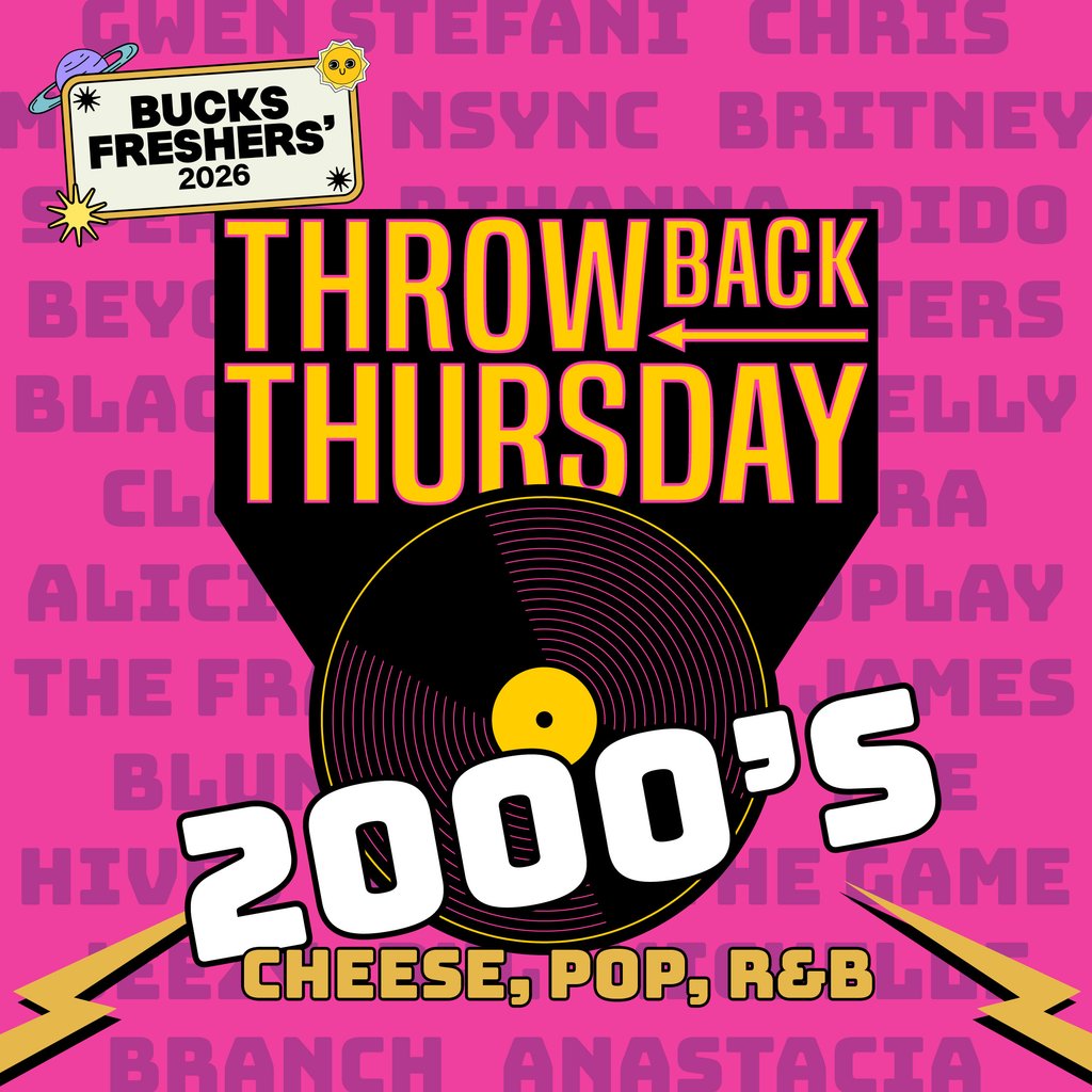 Throwback Thursday at The Venue, Bucks, High Wycombe