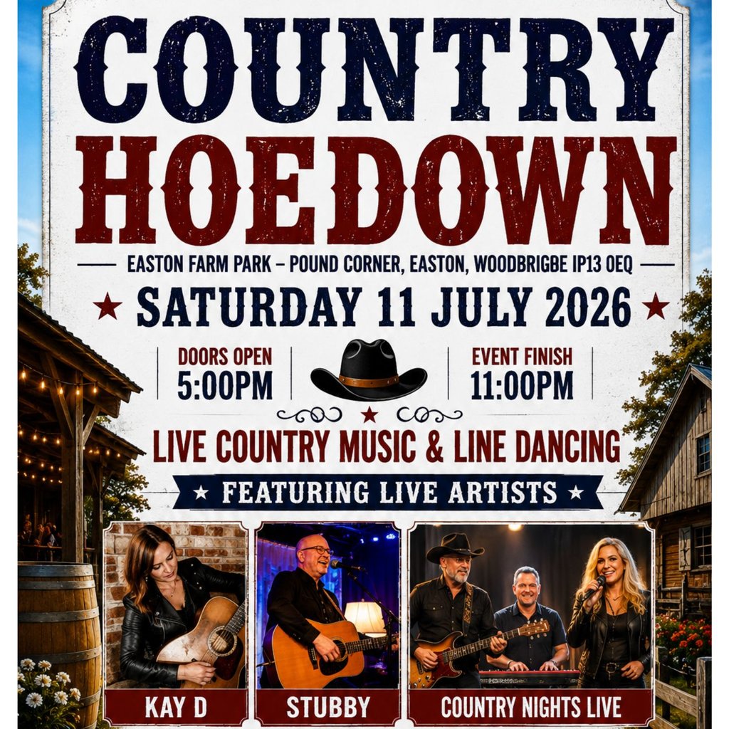 Country Nights Country Hoedown 2026. Live Music & Line Dancing