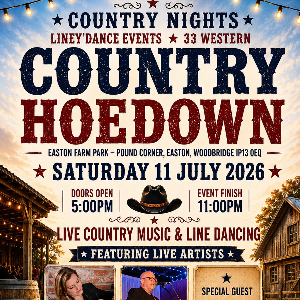 Country Nights Country Hoedown 2026. Live Music & Line Dancing