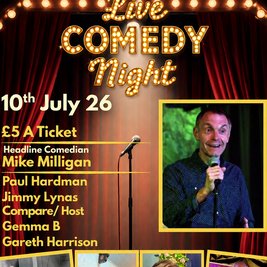 Comedy night at the Longlands club Middlesbrough TS42HF