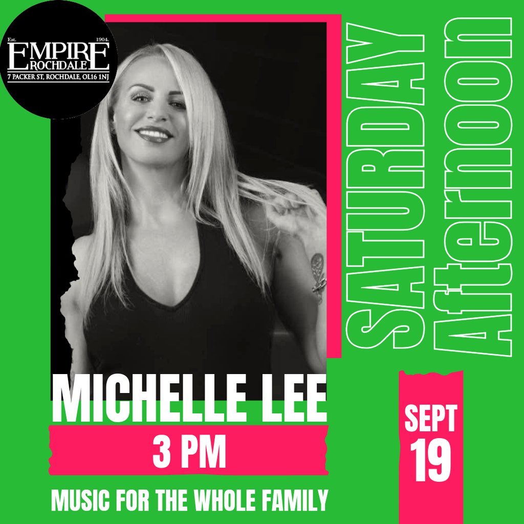 Michelle Lee - live at Empire Rochdale