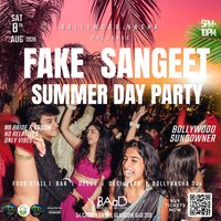 FAKE Sangeet Party: Outdoor Summer Sundowner: BollyNasha Glasgow