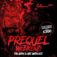 Prequel Weekend Pt.2 Halloween Special at AQUUM
