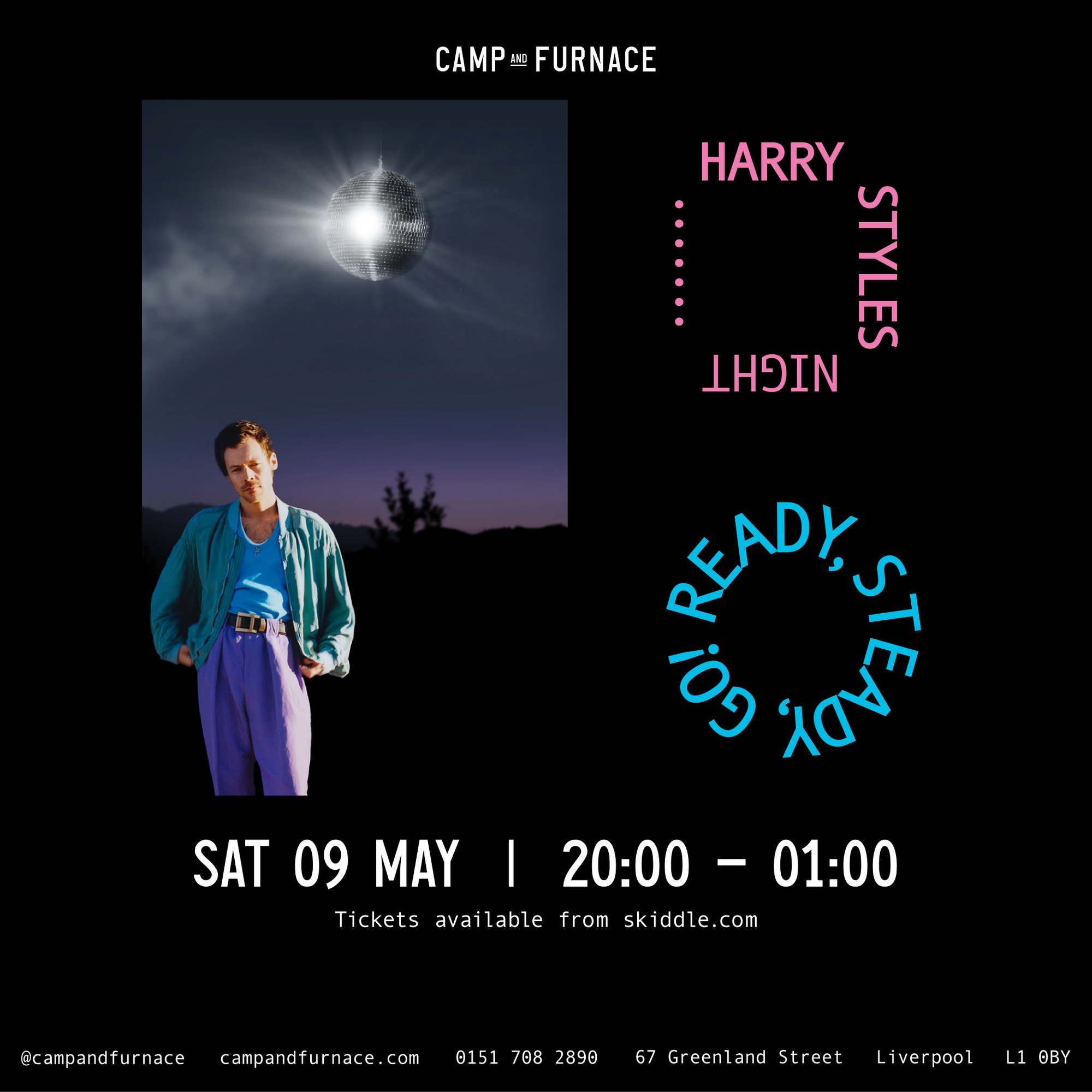 Ready, Steady, Go! Harry Styles Night | Camp And Furnace Liverpool