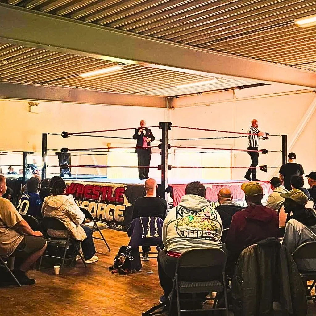 Wrestling in Ilford!