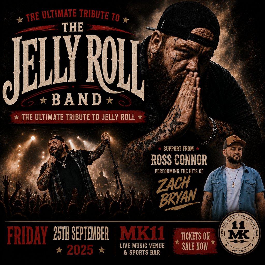 The Jelly Roll Band — gig artwork