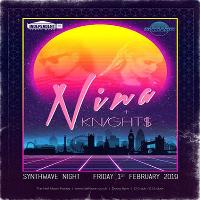 Nina and knight$ live: synthwave electro music