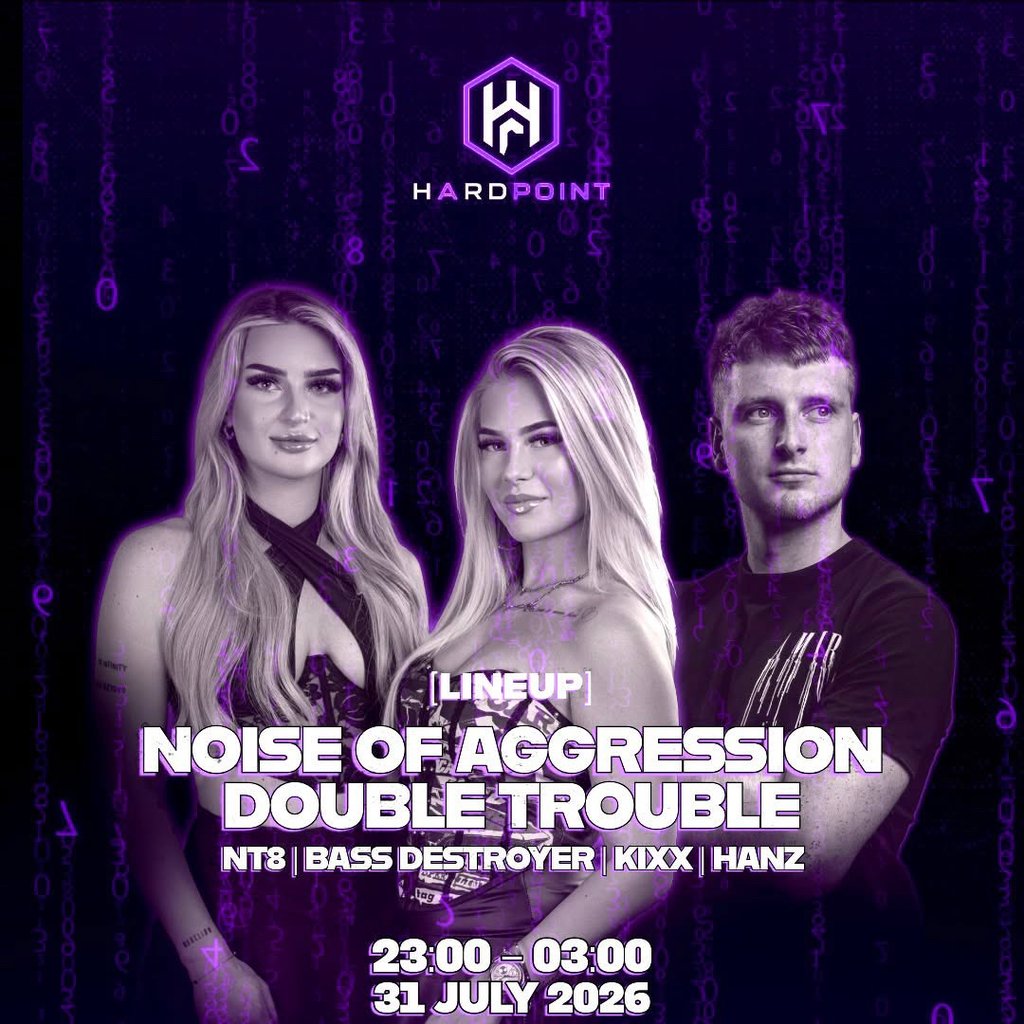 Hardpoint: DOUBLE TROUBLE - NOISE OF AGGRESSION + support