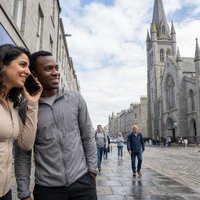 Aberdeen Audio Tour: Aberdeen's Dual Landmarks Odyssey at Castlegate, Aberdeen City Centre