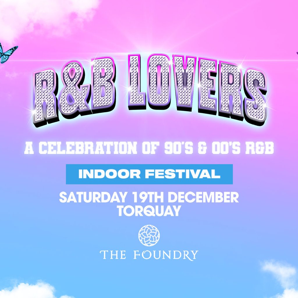 R&B Lovers – The Foundry Torquay – Saturday 19th December
