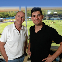 An Evening with Aggers and Cook at Cliffs Pavilion