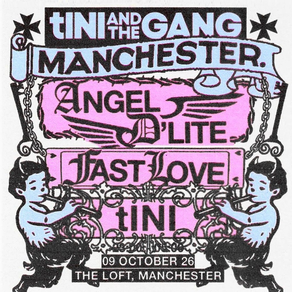 tINI AND THE GANG: tINI, Angel D'lite & Fastlove at The Loft MCR, Manchester