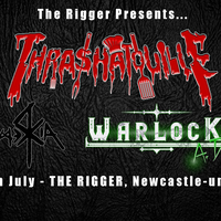 Thrashatouille with WarlocK A.D. and Mercia at The Rigger Rock Venue