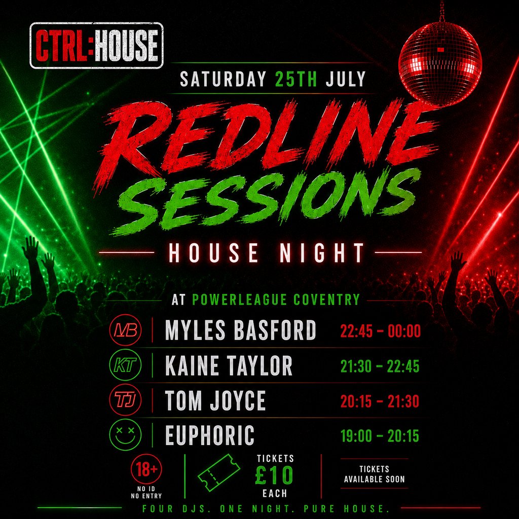 CTRL:HOUSE - Redline sessions
