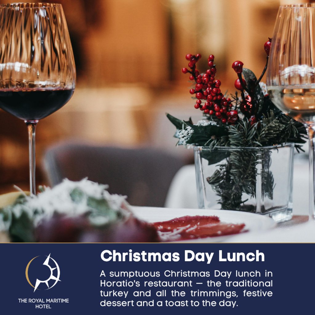 Christmas Day Lunch at the Royal Maritime Hotel at Royal Maritime Hotel, Portsmouth