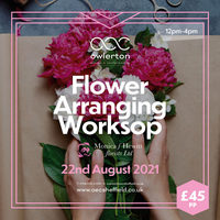 Flower Arranging Workshop at The OEC