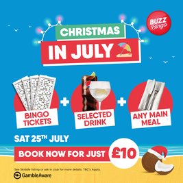 Xmas In July 25/07 - Buzz Bingo Brighton