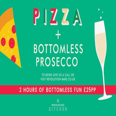 Pizza & Bottomless Prosecco