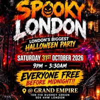 Spooky London - Halloween Party Everyone Free Before Midnight