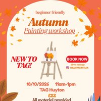 Paint workshop at The Art Gallery Barber And Barista,