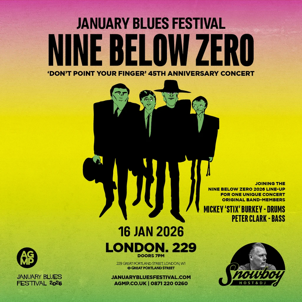 January Blues Festival: NINE BELOW ZERO