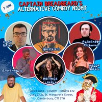Captain Breadbeard's Alternative Comedy Night at Cosy Club Canterbury