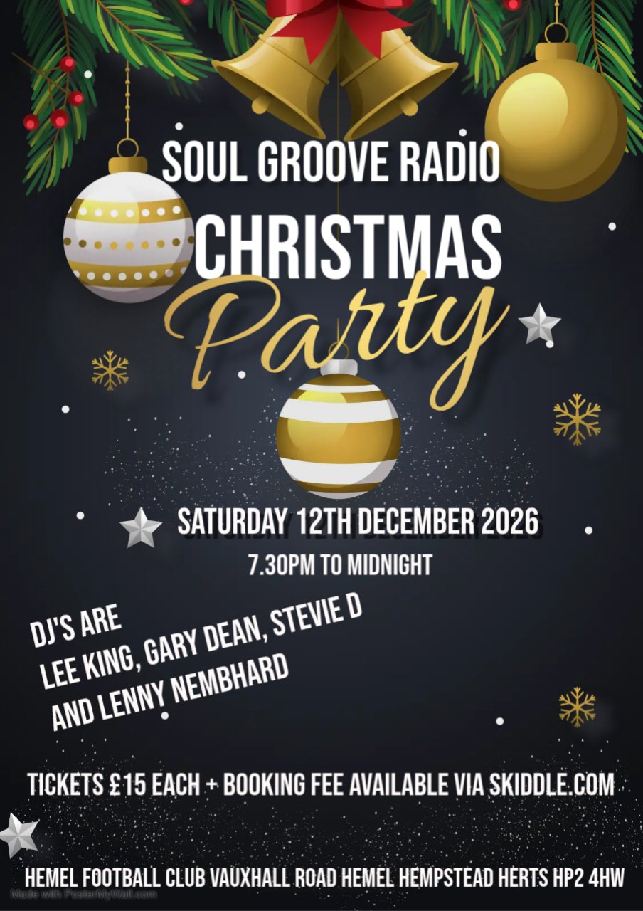 Tickets: SGR Christmas Party | Hemel Hempstead Football Club Hemel