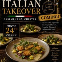 Italian Takeover by MJM Catering at Basement 85 at Basement 85