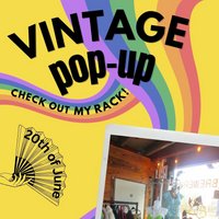 CHECK OUT MY RACK - Vintage pop-up shop! at Pride Hub Egham