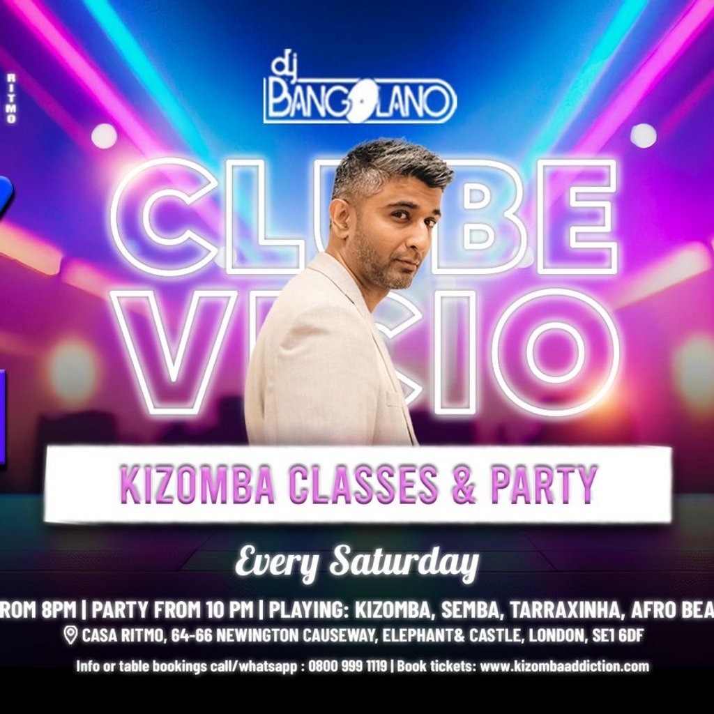Kizomba Party: Clube Vicio  with DJ Bangolano