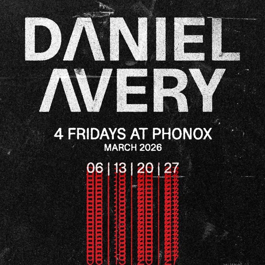 Daniel Avery: 4 Fridays at Phonox (20th March)
