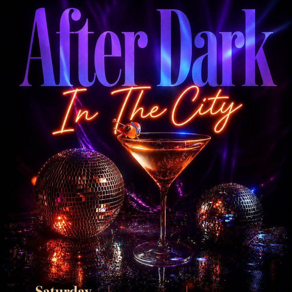 After Dark In The City (£5 B4 Midnight With A Ticket)