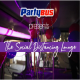 Party Bus London presents The Social Distancing Lounge Event Title Pic