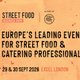 Street Food Expo 2026 at ExCel London with vibrant food stalls