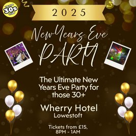 New Years Eve Party Night with The Over 30s Club