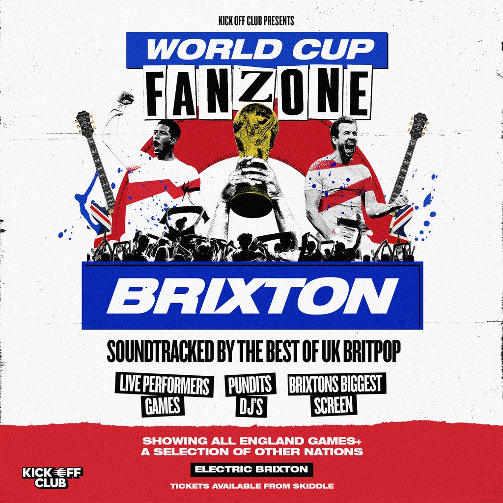 Brixton World Cup Fanzone: England vs Croatia