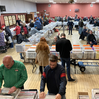 Sheffield Crookes Christmas Record Fair. at Crookes Social Club