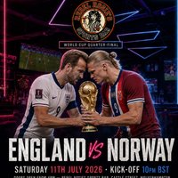 World Cup England vs Norway Tickets at Rebel Rosie's