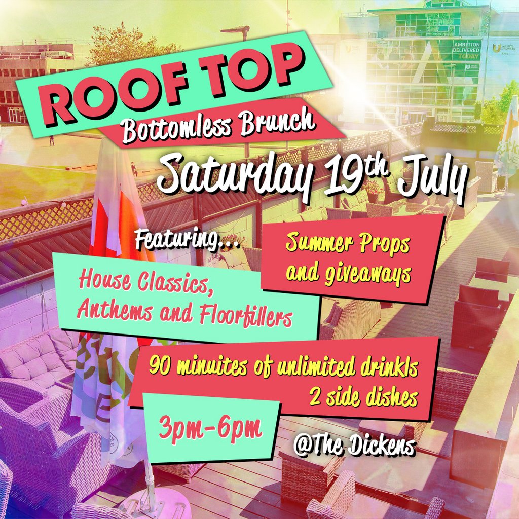 Rooftop - Bottomless Brunch | Event in Middlesbrough | AllEvents