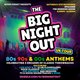 The BIG NIGHT OUT - 80s, 90 & 00s The Sessions House, Spalding Event Title Pic