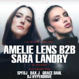 Amelie Lens b2b Sara Landry