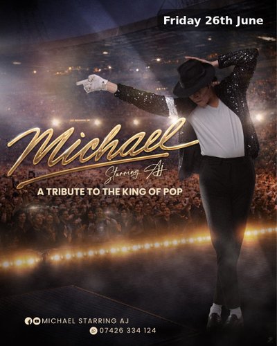 Tickets: Michael Starring AJ. A Tribute To The King Of Pop | The