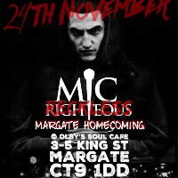 Mic Reckless Homecoming at Olbys Soul Cafe